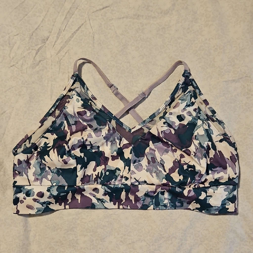 JoyLab Multicolor Camo Sports Bra